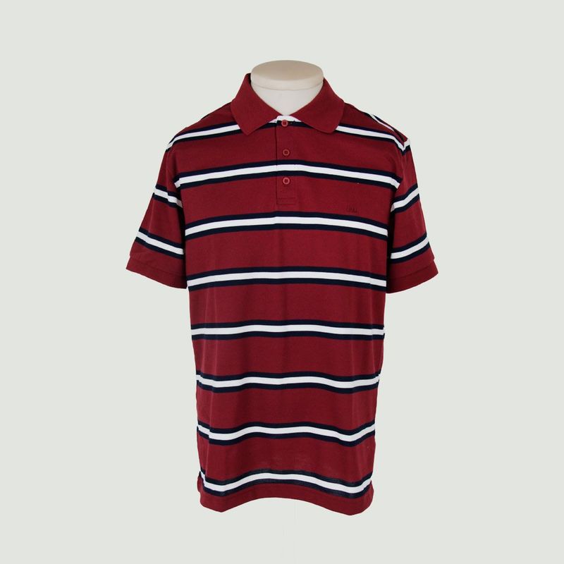 L Y H - Camiseta Para Hombre Manga Corta Rojo Marca L&H