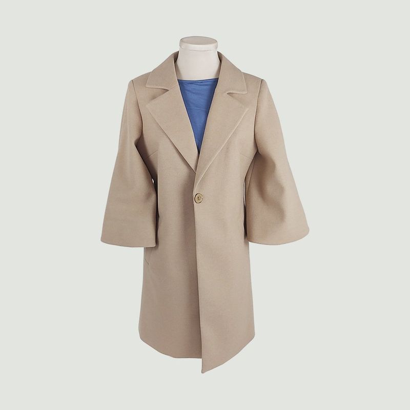 L Y H - Gaban Para Mujer Khaki Marca L&H