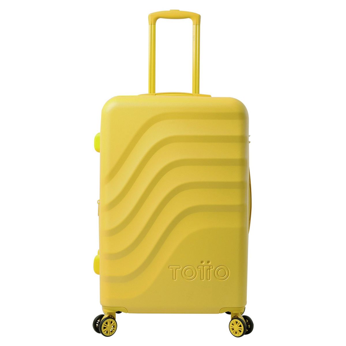 TOTTO - Maleta Viaje Mediana 360 Bazy Plus M Amarilla