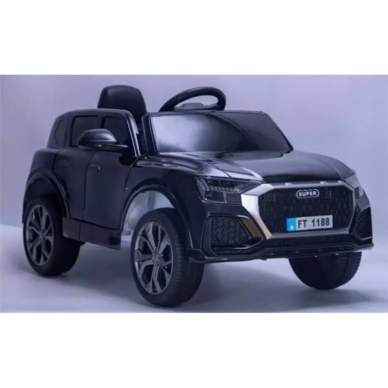 BEBESUNITA - CARRO MARCA AUDI LLANTAS EN GOMA NEGRO