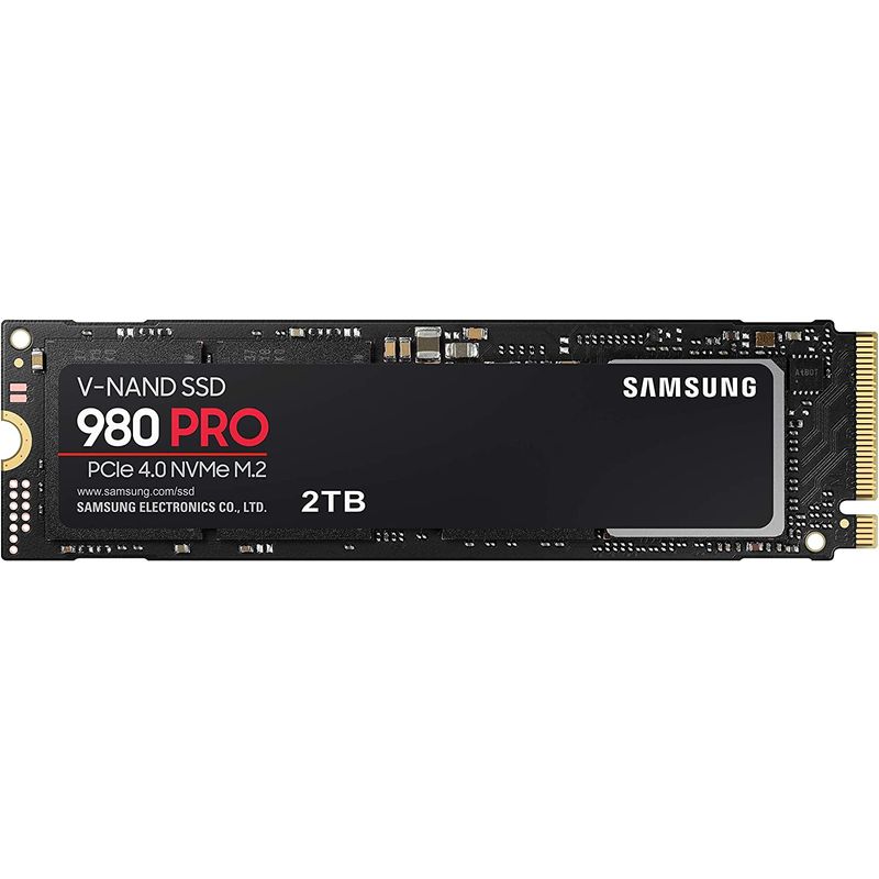 GEF - Disco Duro Ssd 2t M.2 Samsung 980 Pro Gen4 Para Juegos
