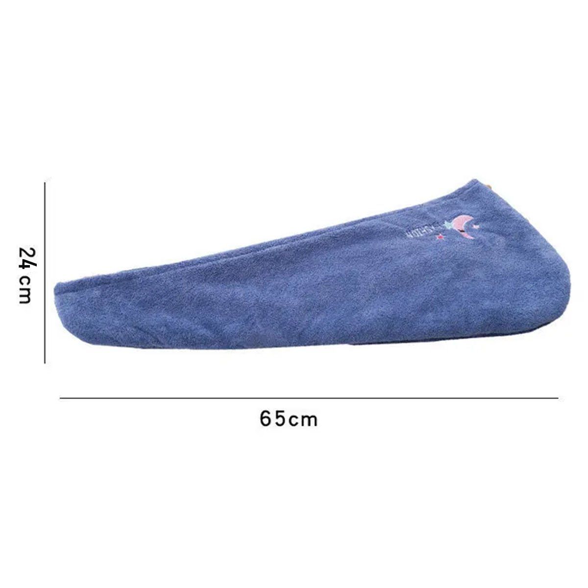 GENERICO - Toalla De Microfibra Suave Para El Cabello Turbante Baño