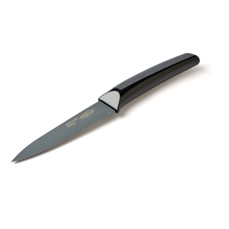 PRESS - Cuchillo de Cocina para Vegetales Antiadherente 12,5 cm PRESS Gris