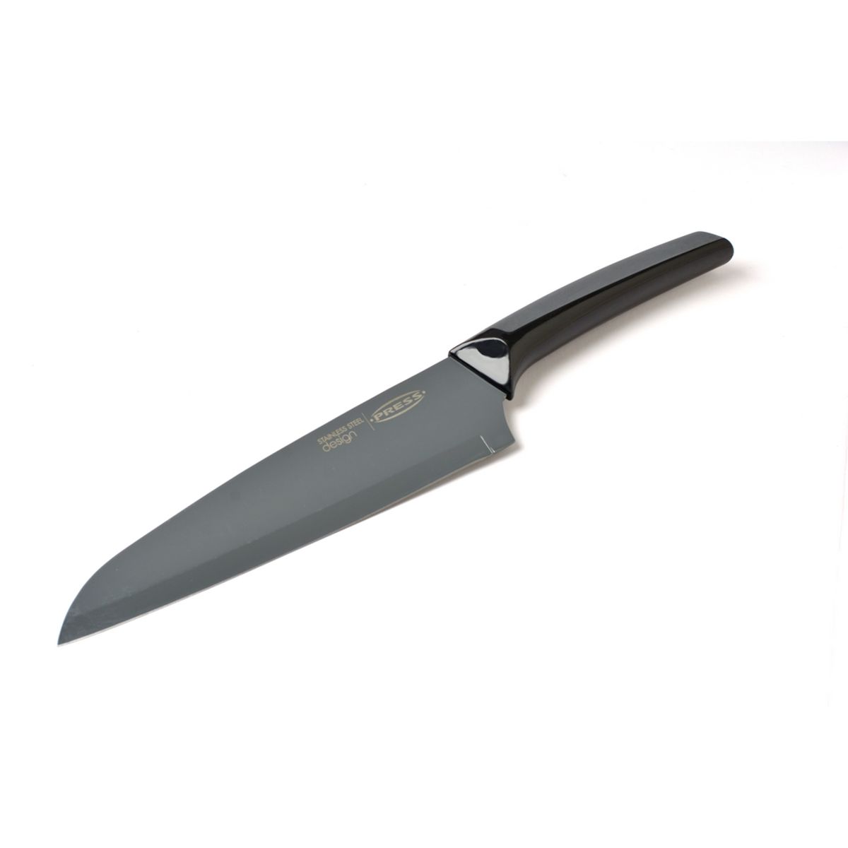 PRESS - Cuchillo de Cocina para Chef Antiadherente 20 cm PRESS 11004 Gris