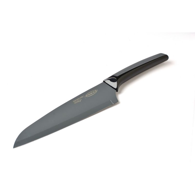 PRESS - Cuchillo de Cocina para Chef Antiadherente 20 cm PRESS 11004 Gris