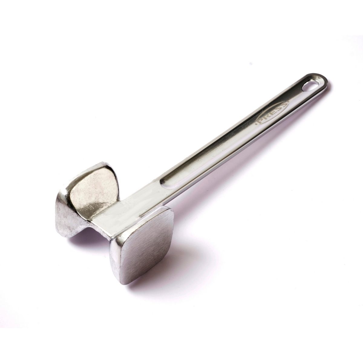 PRESS - Ablandador De Carnes Martillo de Cocina Triturador PRESS Plateado