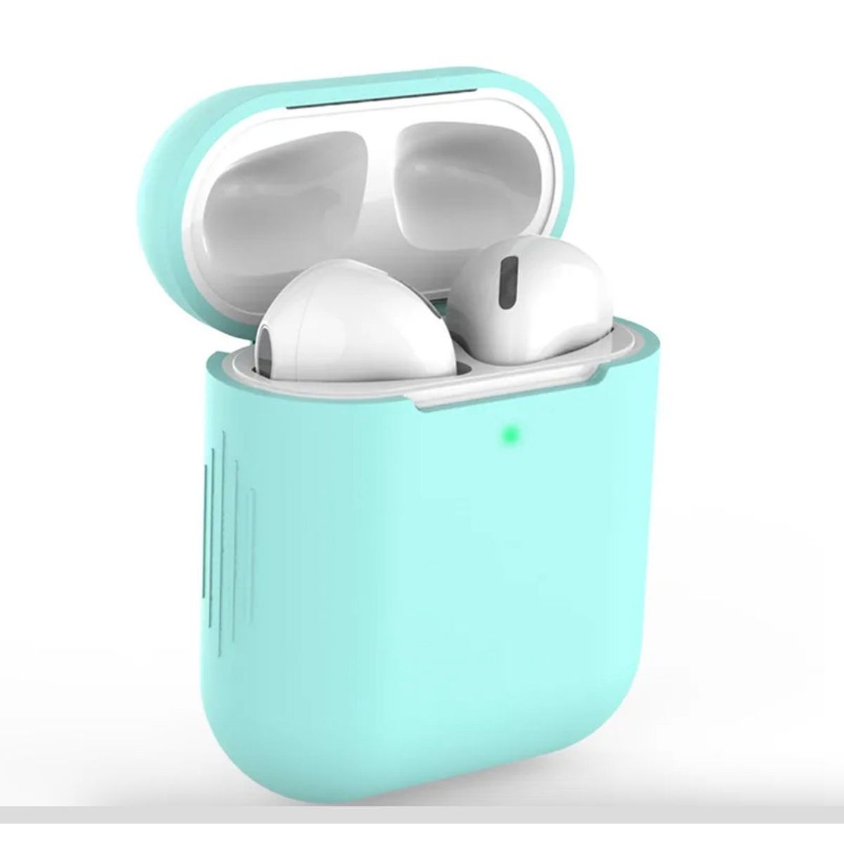GENERICO - Funda de Silicona Estuche Proteccion Para AirPods 2 Generacion 1 y 2