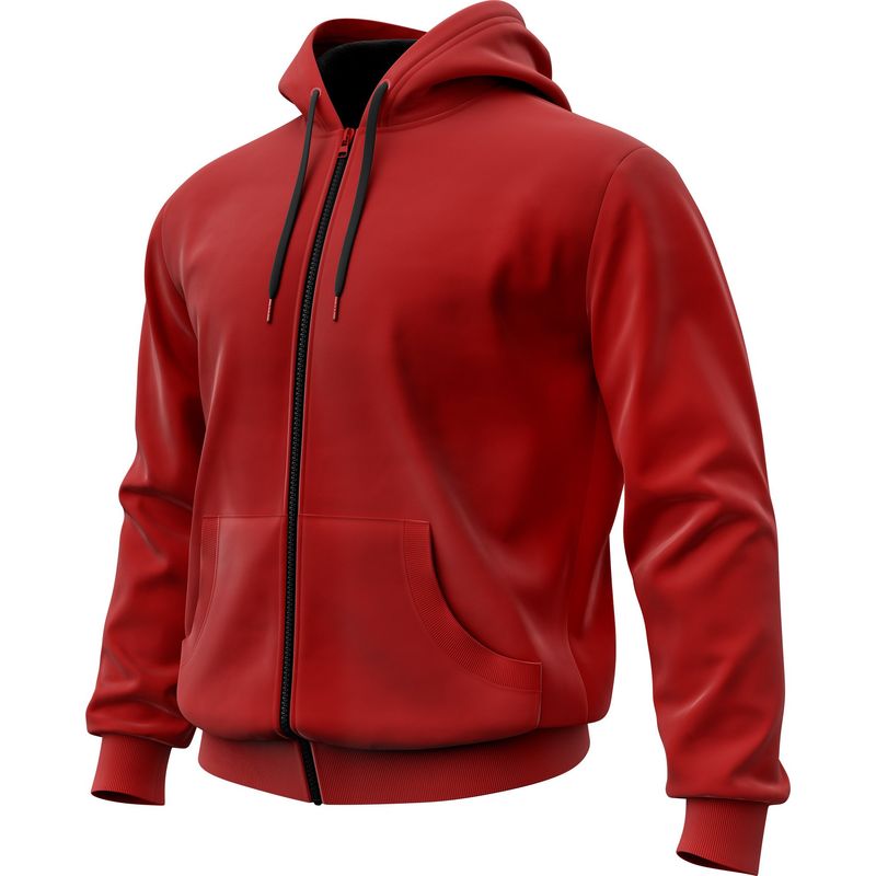 SEVEN ONE - Hoodie Buzo con cremallera Algodon Perchado 280Gr  Seven One - Hombre