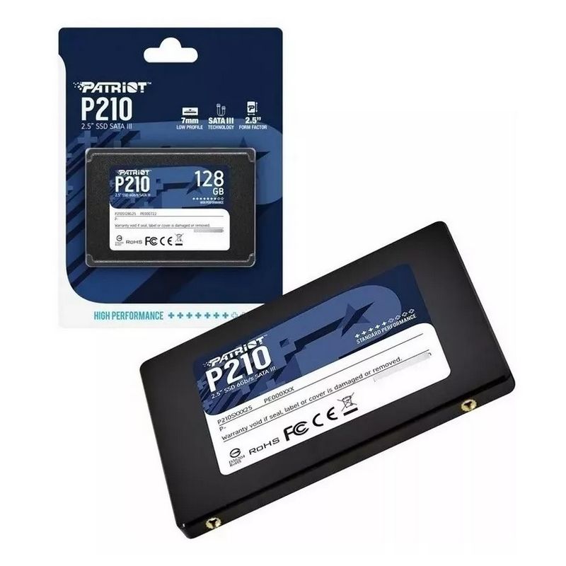 PATRIOT - Disco Duro Ssd 128gb Patriot Color Negro