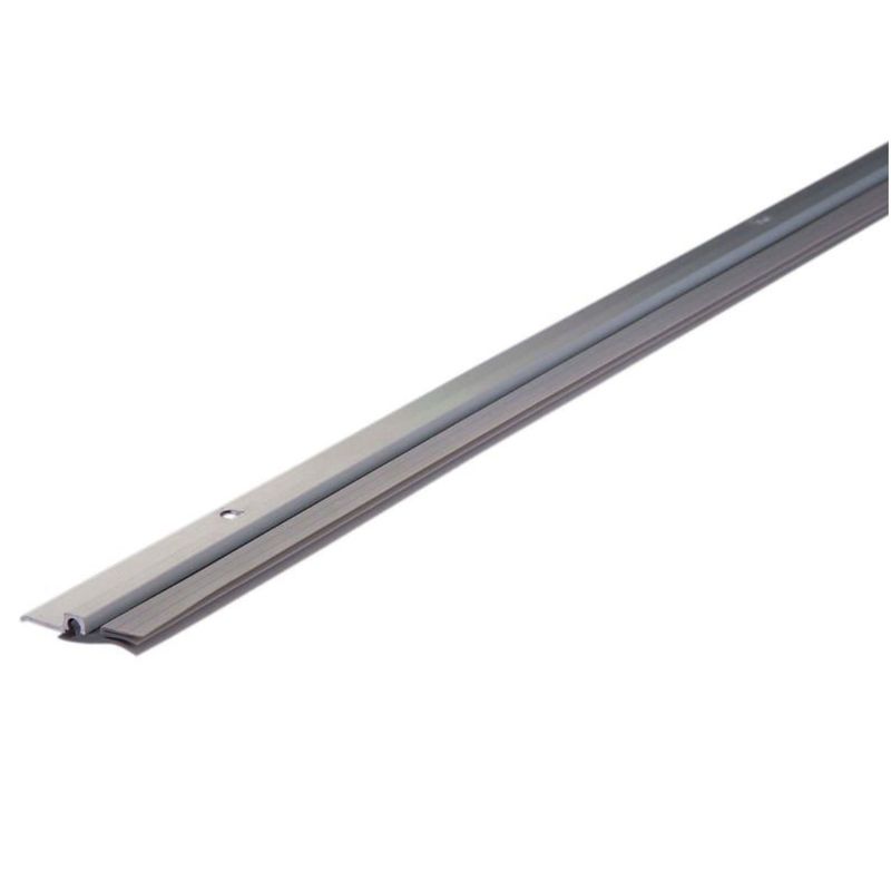 GENERICO - Barredor para Puerta de Aluminio Aleta Triple 92 x 3.5cm