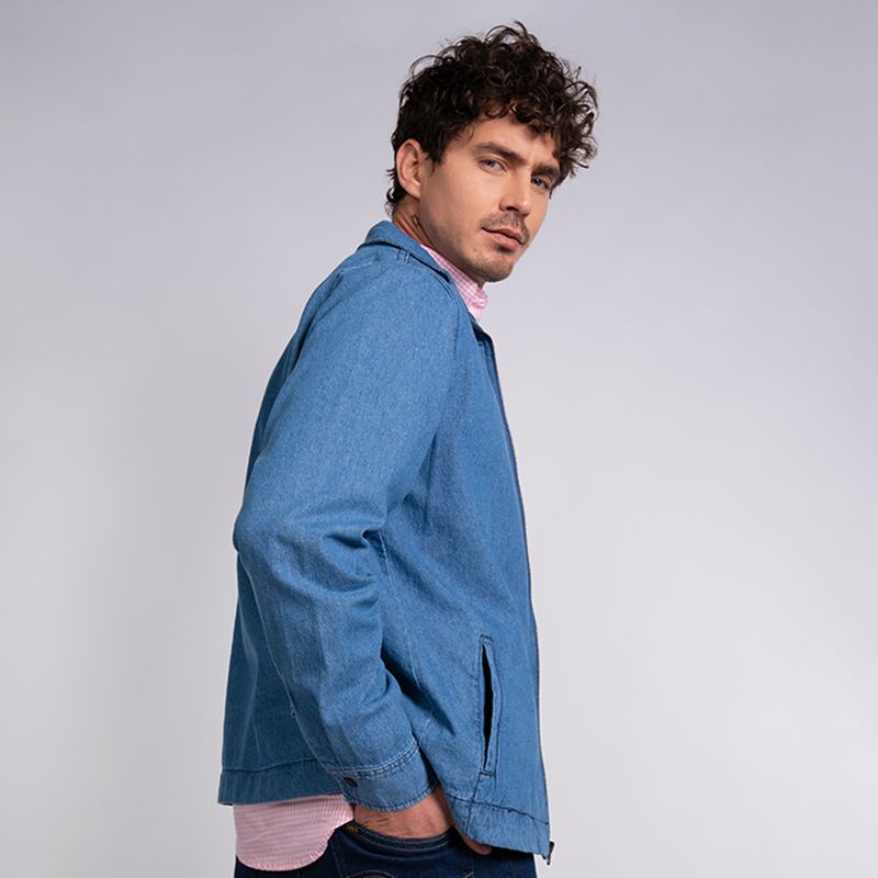 LEC LEE - Chaqueta en Denim Regular Fit Para Hombre Lec Lee