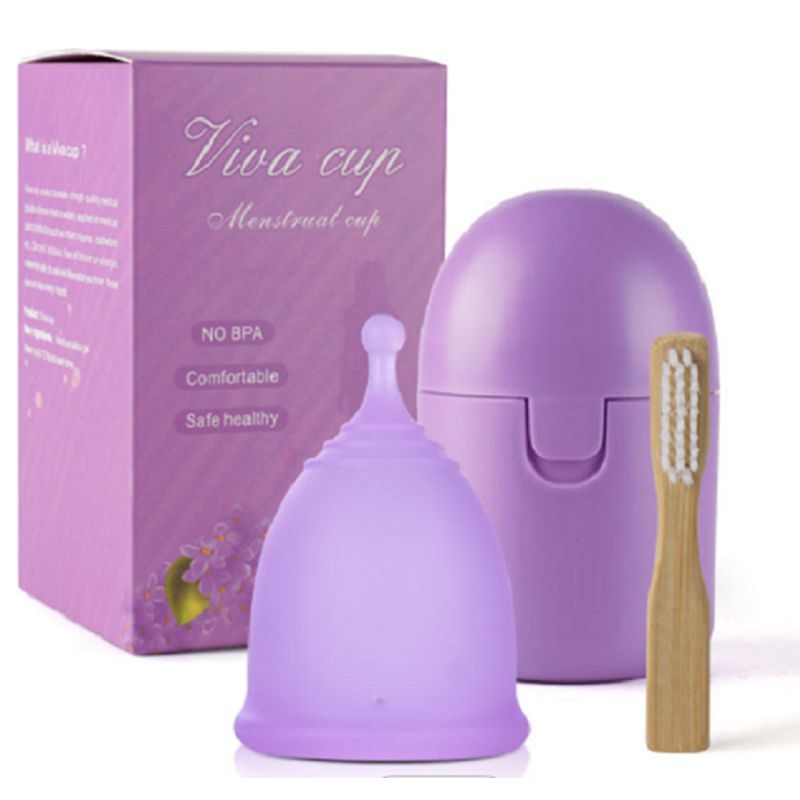 GENERICO - Kit Copa Menstrual + Vaso Esterilizador Talla S