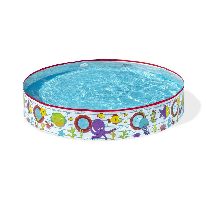 BESTWAY - Piscina Niños Grande Acuario Rigida 152x 25cm Bestway 55029