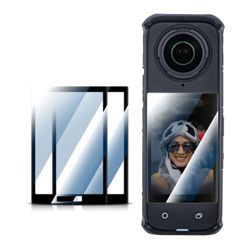 INSTA 360 - 2 Protectores de LCD Puluz para Insta360 X4