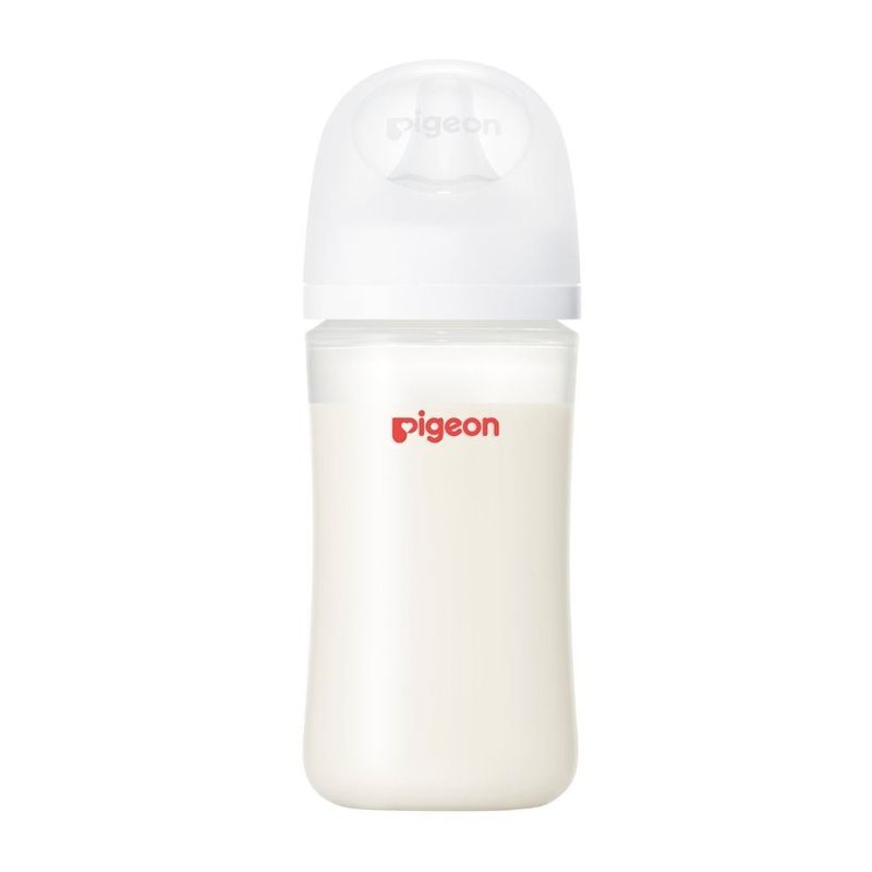 PIGEON - Tetero/ Biberon Pigeon Softouch WN3 8 onzas  3 meses