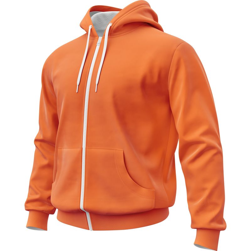 SEVEN ONE - Hoodie Buzo con cremallera Algodon Perchado 280Gr  Seven One - Hombre