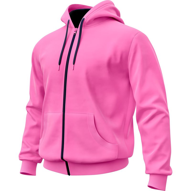 SEVEN ONE - Hoodie Buzo con cremallera Algodon Perchado 280Gr  Seven One - Hombre
