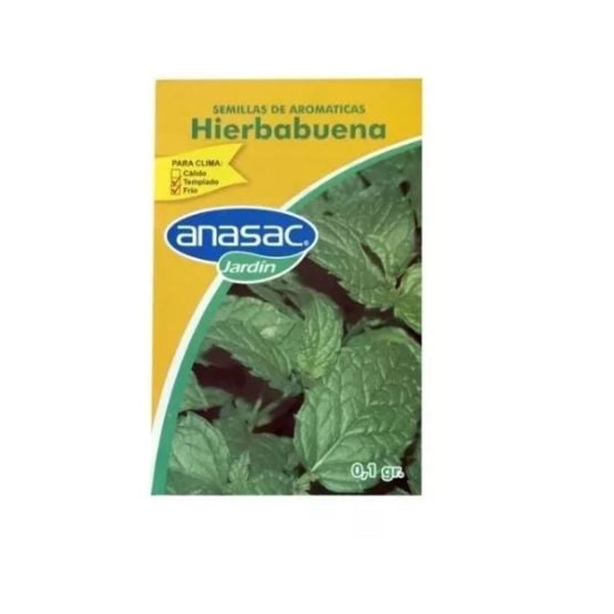 ANASAC - Semilla Hierbabuena 0,1 Gramo