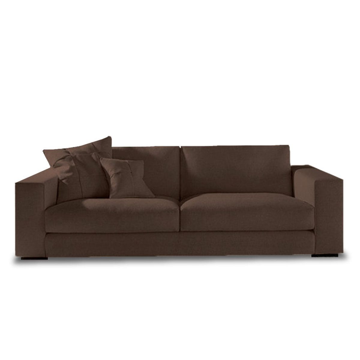 MAGIC CLASS - SOFÁ MODERNO DUNCAN ECOCUERO CAFÉ