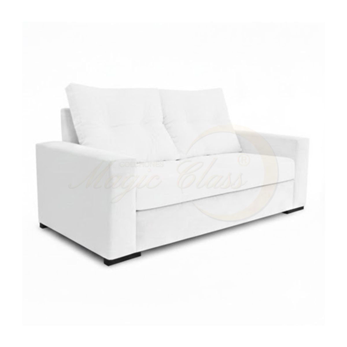MAGIC CLASS - SOFÁ MODERNO DUNCAN MICROFIBRA BLANCO