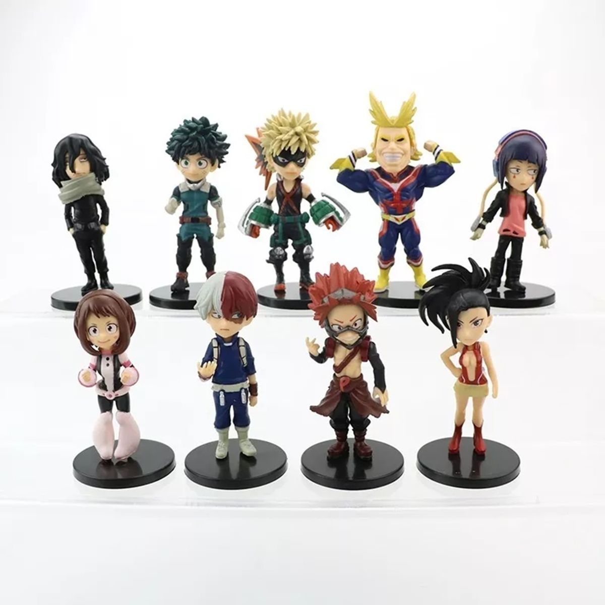 GENERICO - Figuras My Hero Academia Coleccion por 9 Unidades