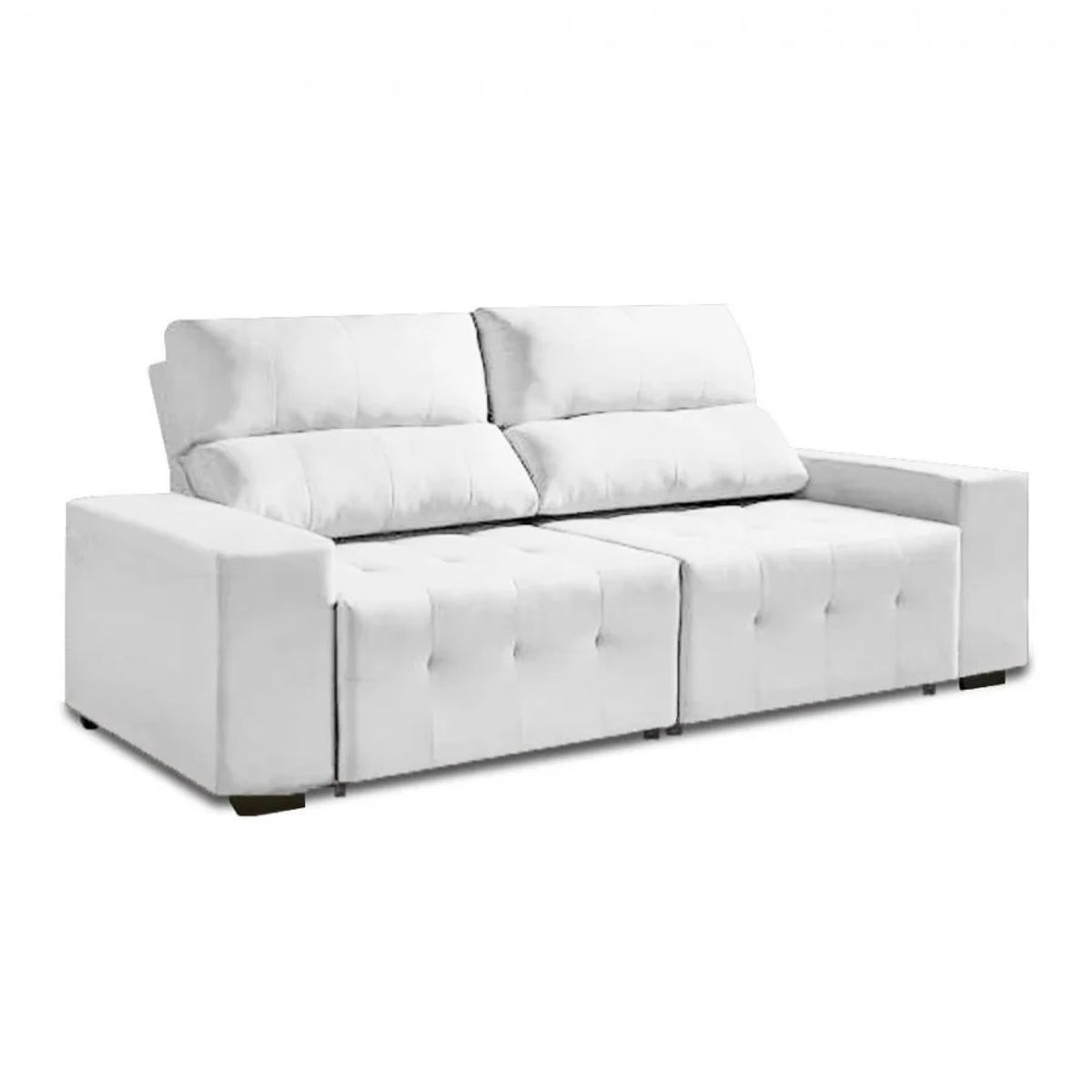 MAGIC CLASS - SOFÁ MODERNO SPENCER ECOCUERO BLANCO