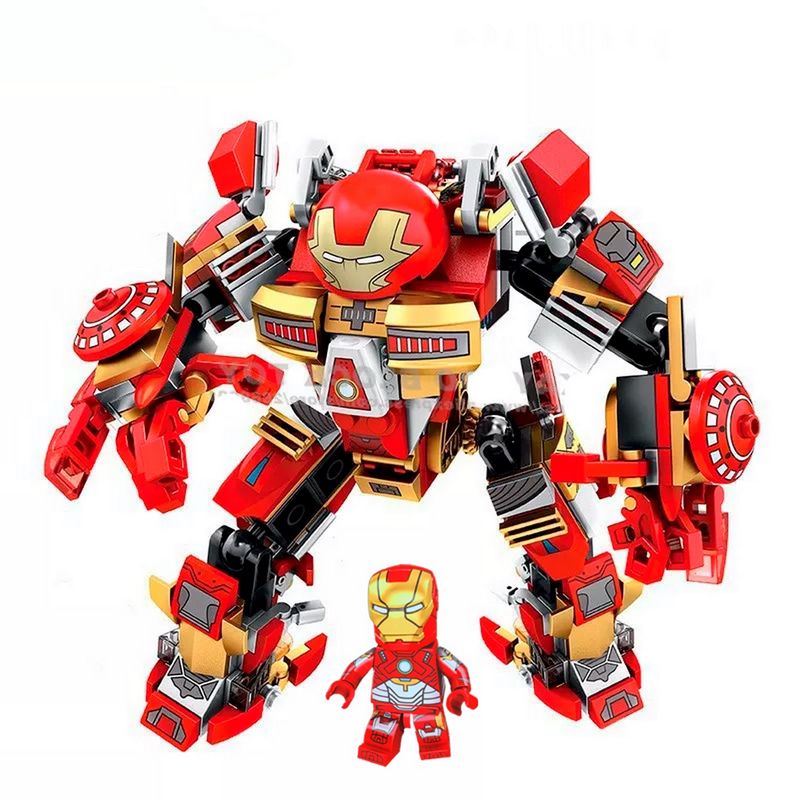 DAYOSHOP - Iron Man Juguete Armables Armatodo Construcción Interactivo
