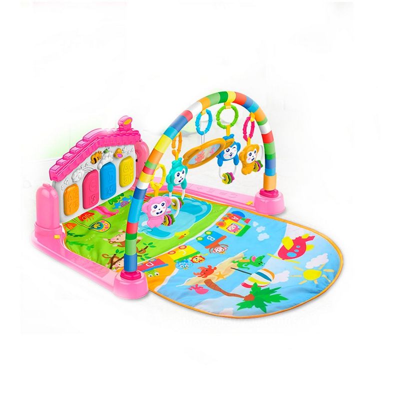 GENERICO - Gimnasio Piano Tapete Sonajero Musical Boogy Para Bebes Niña
