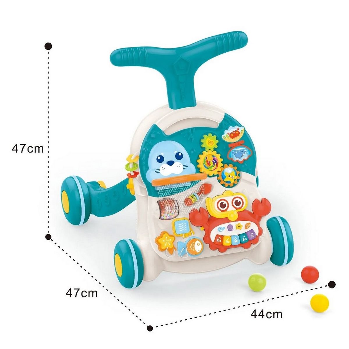 GENERICO - Andadera Caminador Bebes Primeros Pasos Musical Y Tablero