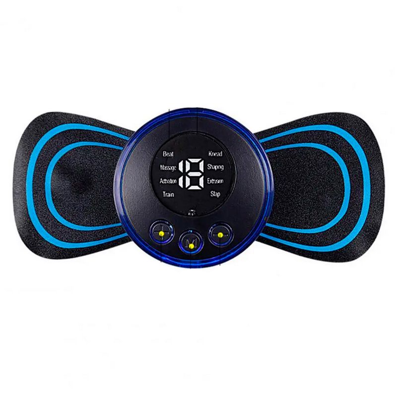 GENERICO - Mini Parche Masajeador Electrico Corporal Portátil Recargabl