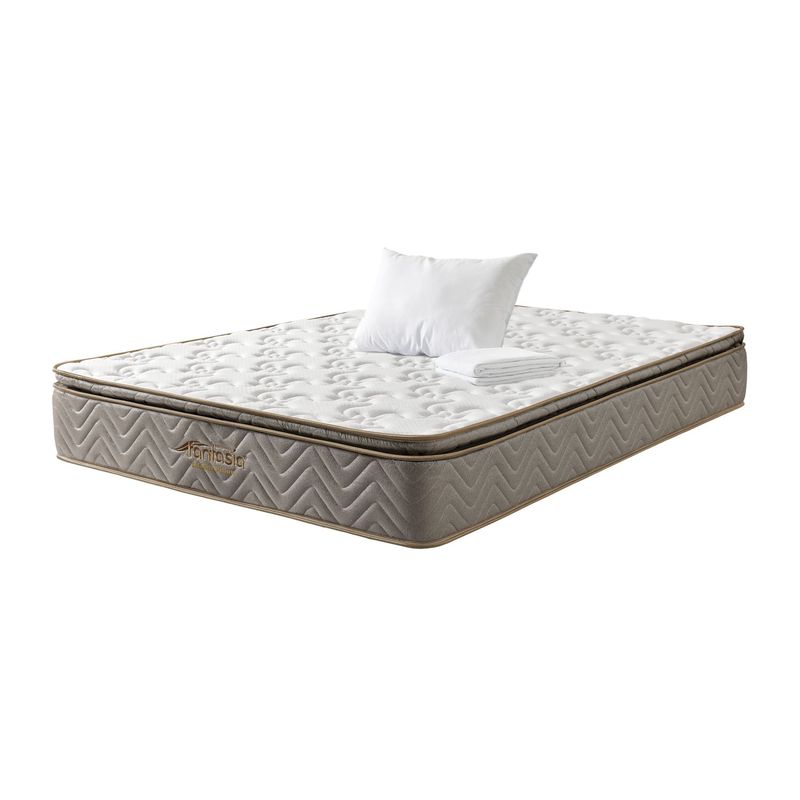 COLCHONES FANTASIA - Colchón Semidoble Litium Pillow 120x190+1almohada+protector