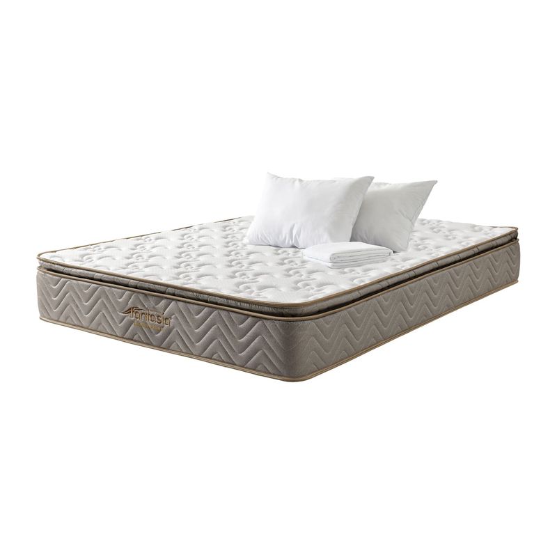 COLCHONES FANTASIA - Combo Doble Litium Pillow 140x190+2 Almohadas+protector