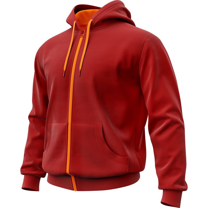 SEVEN ONE - Hoodie Buzo con cremallera Algodon Perchado 280Gr  Seven One - Hombre