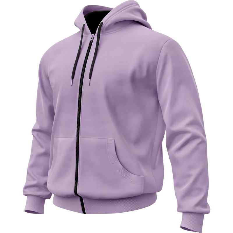 SEVEN ONE - Hoodie Buzo con cremallera Algodon Perchado 280Gr  Seven One - Hombre