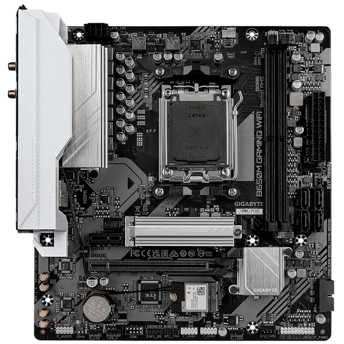 GIGABYTE - Board Gigabyte B650M GAMING WIFI Socket AM5