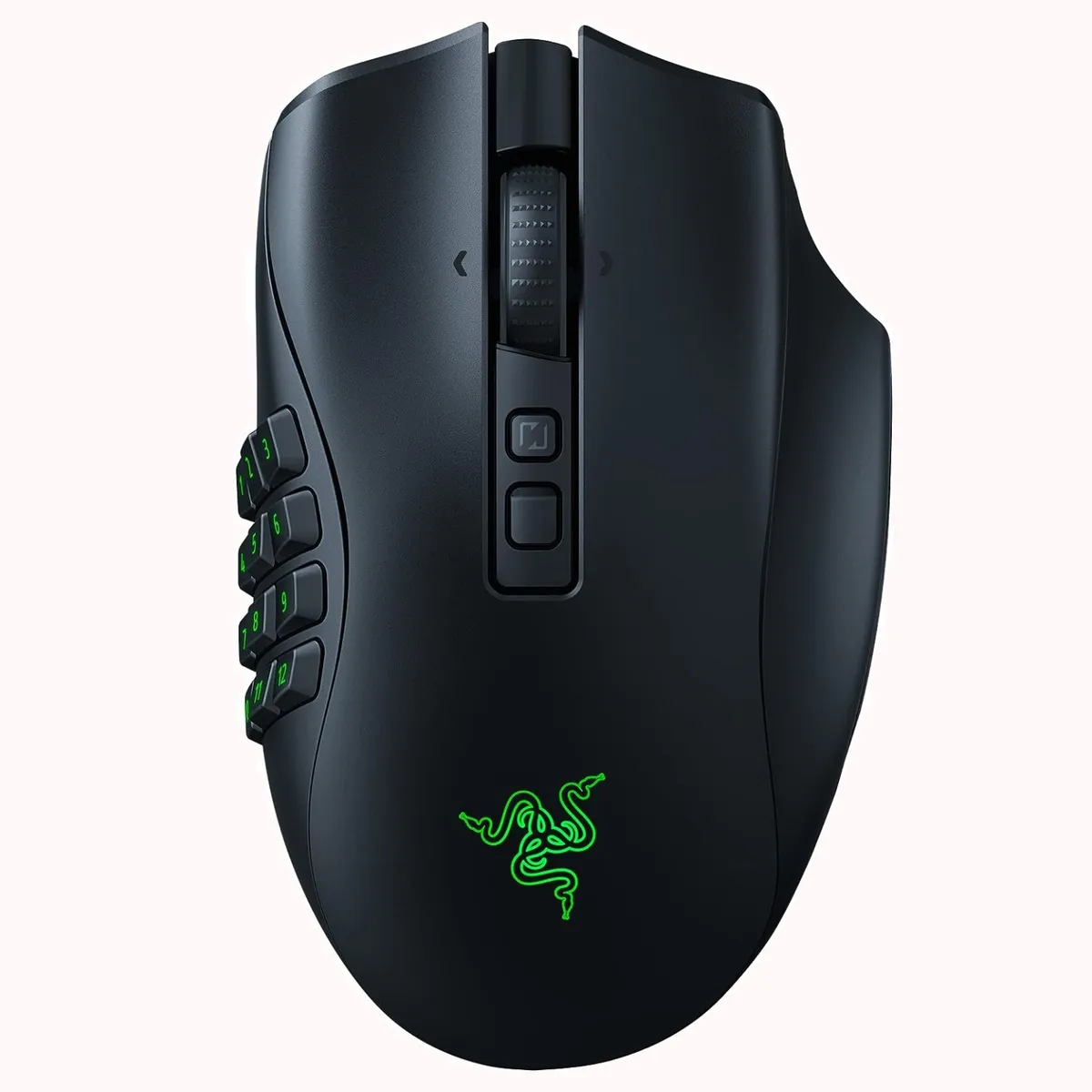 RAZER - Mouse Inalámbrico RAZER NAGA V2 HYPERSPEED Ergonómico