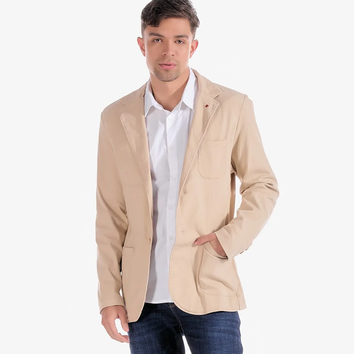 UNSER - Blazer Para Hombre Unicolor Unser