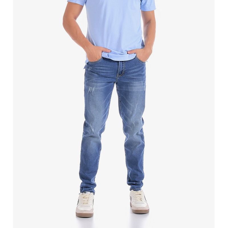 UNSER - Jean para Hombre Bota Skinny Unser