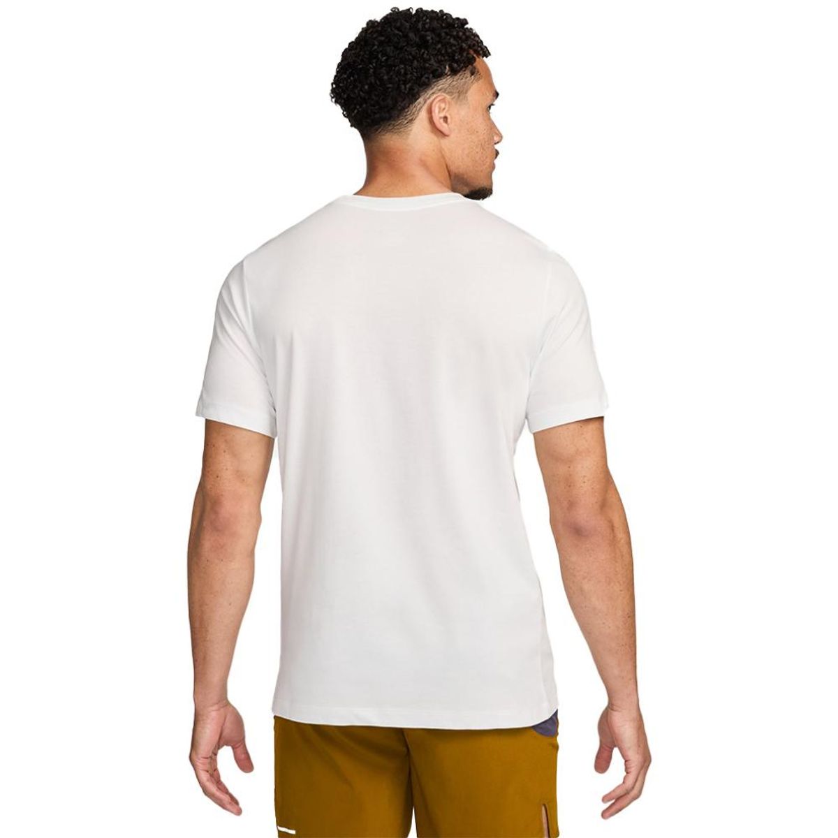 NIKE - Camiseta Nike Dri Fit Tee Trail-Blanco