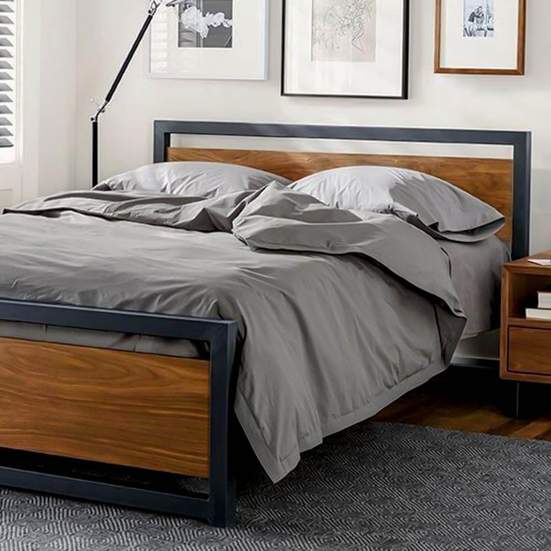 22 GRADOS DECORACION - Cama May en Roble y metal 160x190cm 22Grados Decoracion