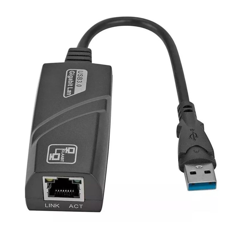 GENERICO - Adaptador Usb A Rj45 Gigabit Ethernet Tarjeta De Red Cable