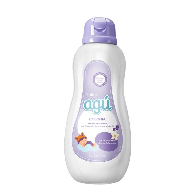 ESIKA - Colonia Agú Lavanda y Jamín Aroma Relajante Esika 1 lt