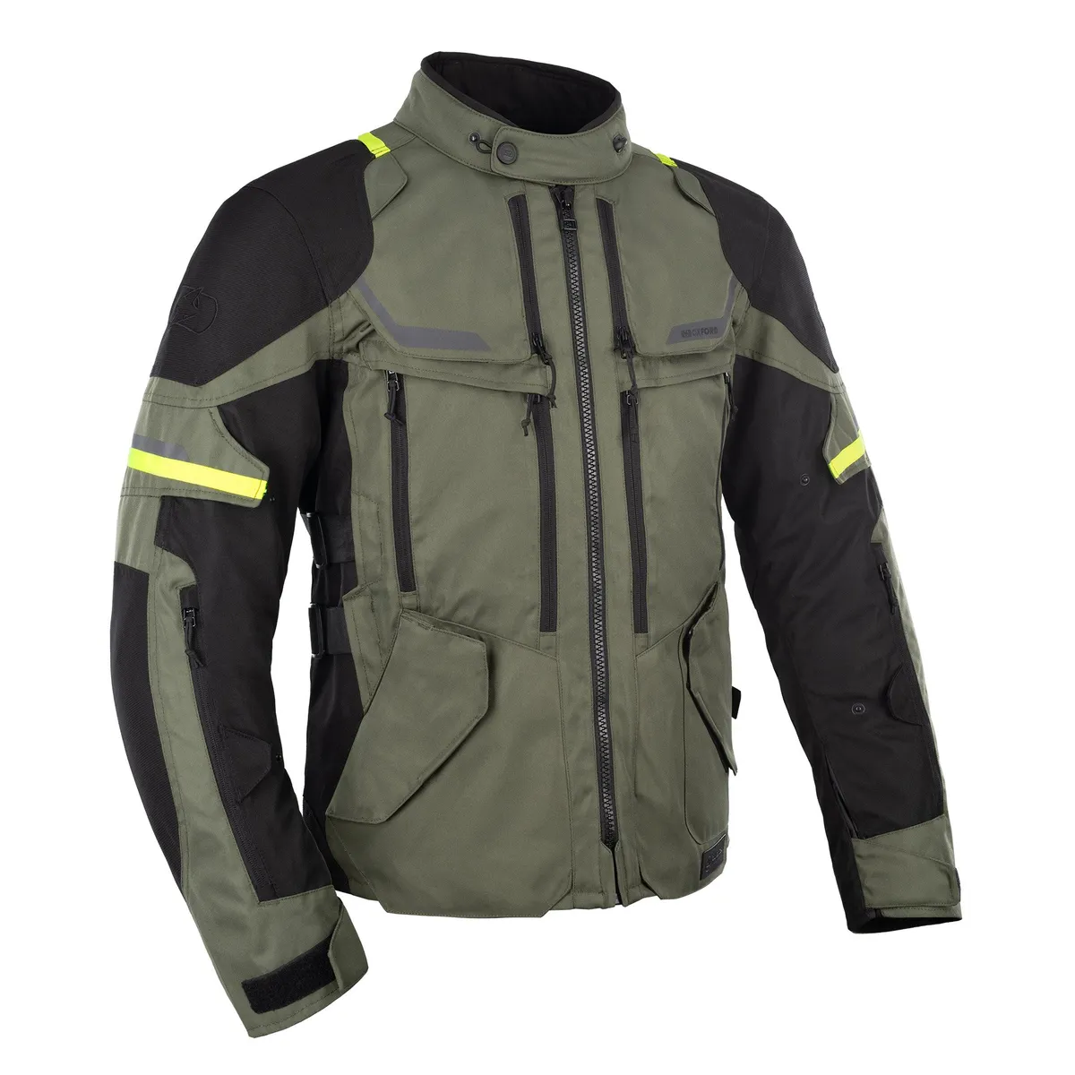 OXFORD - CHAQUETA PROTECCION OXFORD ROCKLAND NEGROKHAKIFLUO M