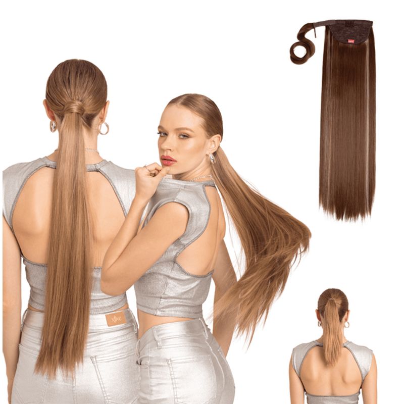 MY DOLL HAIR - Ponytail Lisa Brit 26 pulgadas - Mix Capuccino
