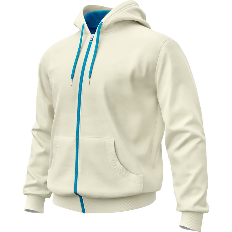 SEVEN ONE - Hoodie Buzo con cremallera Algodon Perchado 280Gr  Seven One - Dama