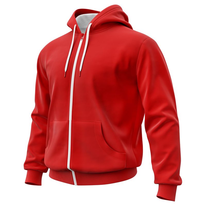 SEVEN ONE - Hoodie Buzo con cremallera Algodon Perchado 280Gr  Seven One - Dama