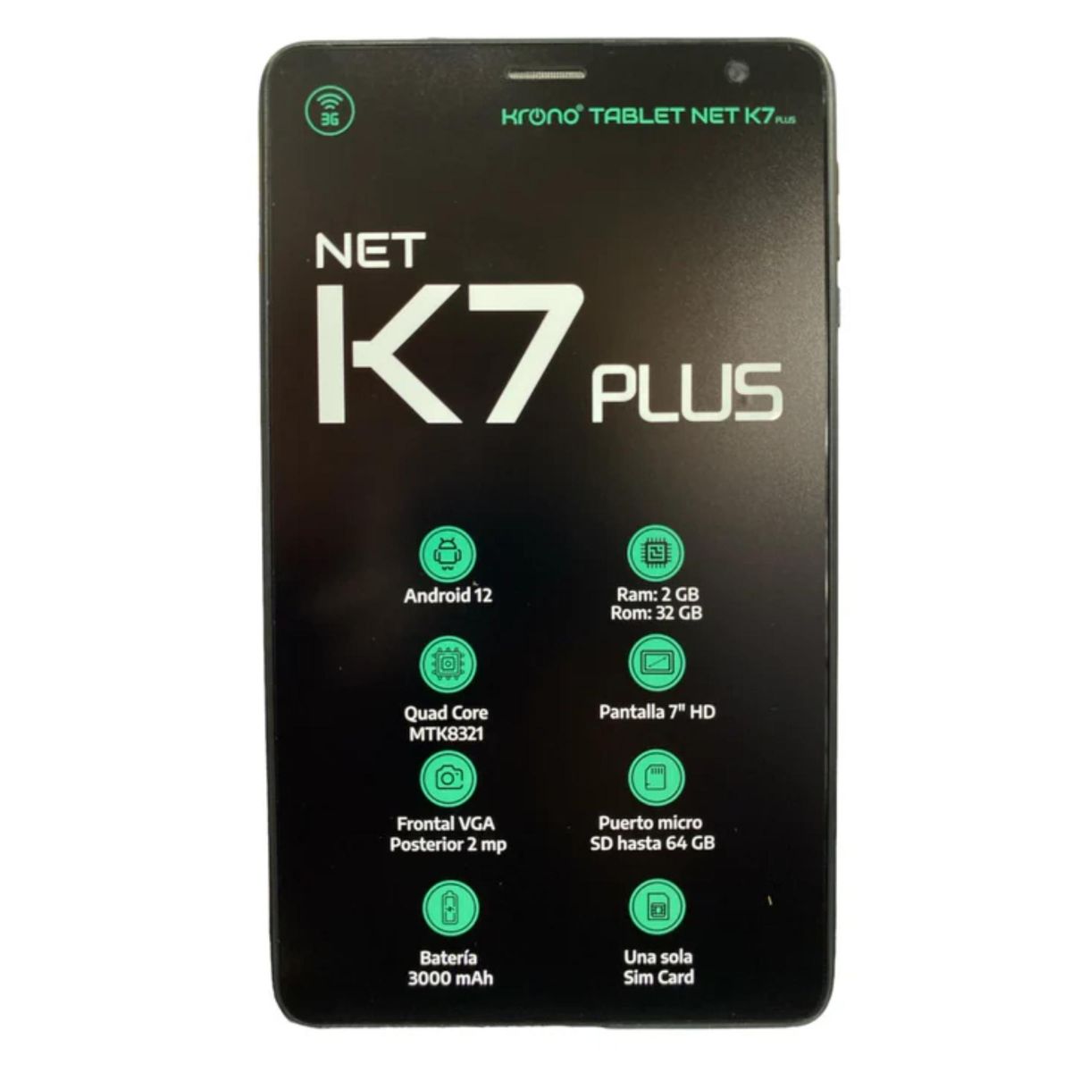 KRONO - Tablet KRONO 7 Pulgadas NET K7 Plus