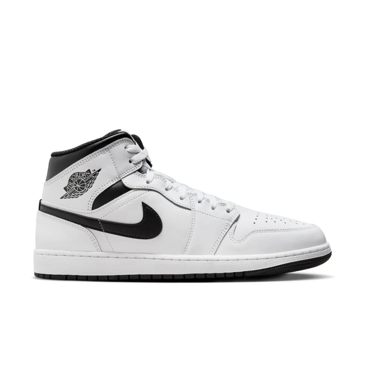 NIKE - Tenis Nike Air Jordan 1 Mid-Blanco