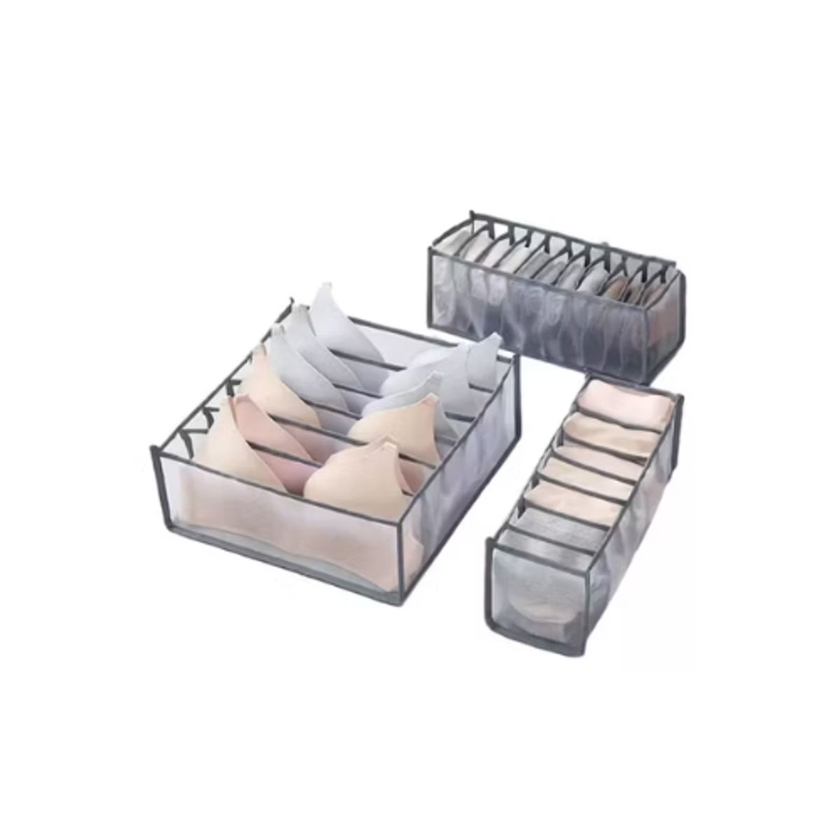 GENERICO - Organizadores Ropa Interior X 3 Unds Divisor Cajones Armario