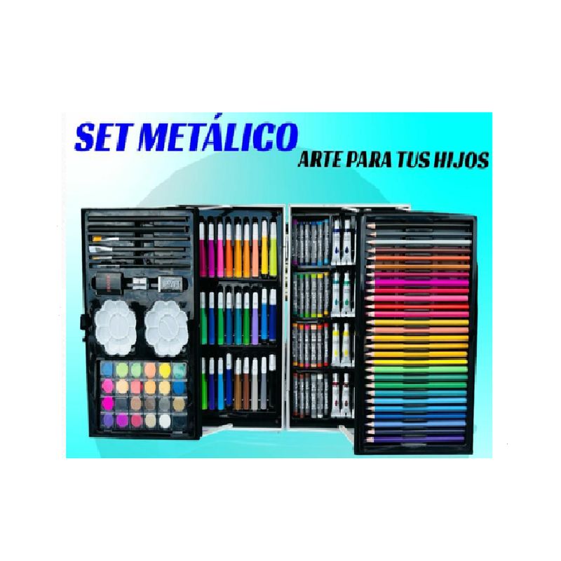TITAN TOYS - SET DE ARTE METALICO PARA NIÑOS Y NIÑAS +3 AÑOS